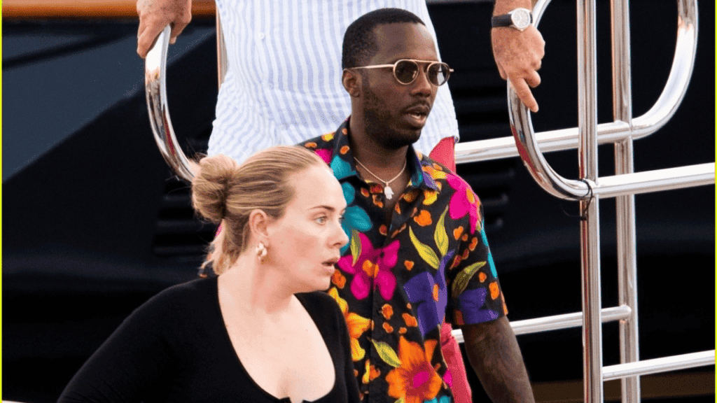 Adele Enjoys Yacht Trip With Boyfriend Rich Paul